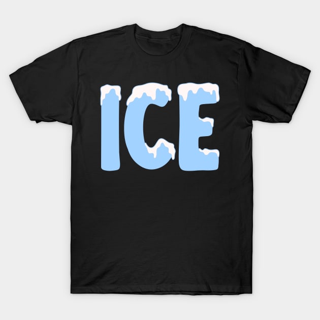 Ice Family Ice and Baby Halloween Costume Couples Funny T-Shirt by deafcrafts